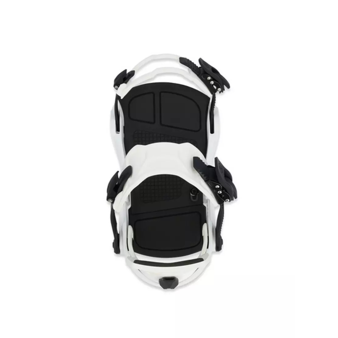 RIDE C-4 Snowboard Bindings 2025 White
