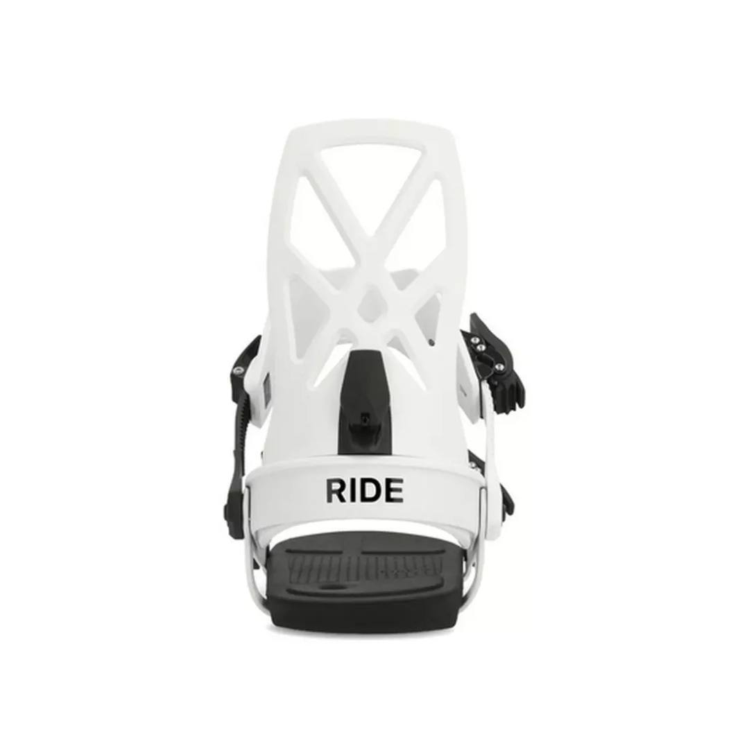 RIDE A-4 Snowboard Bindings White 2025 L