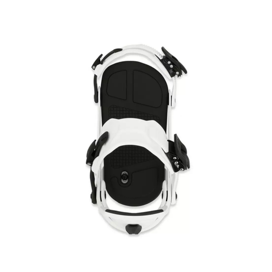 RIDE A-4 Snowboard Bindings White 2025 L