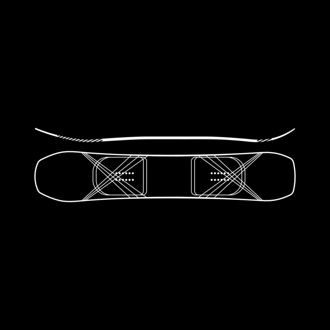 RIDE Smokescreen Snowboard 2025
