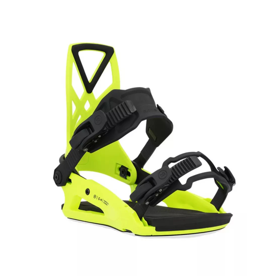 ride cl-4 snowboard bindings RIDE C-4 Snowboard Bindings 2025 Lime L – 4 Ride