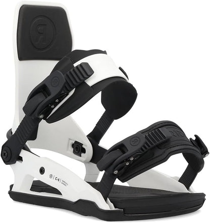 RIDE C-6 Snowboard Bindings White