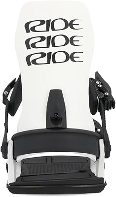 RIDE C-6 Snowboard Bindings White