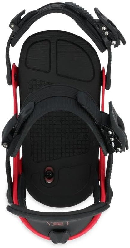 RIDE AL-6 Snowboard Bindings Black Red Mujeres/Niños