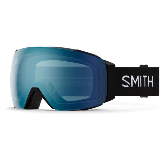 Antiparra SMITH Nieve Infantil Youth Daredevil Negro Brillante Azul Sensor Espejada Antifog