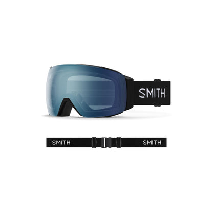 Antiparra SMITH Nieve Infantil Youth Daredevil Negro Brillante Azul Sensor Espejada Antifog