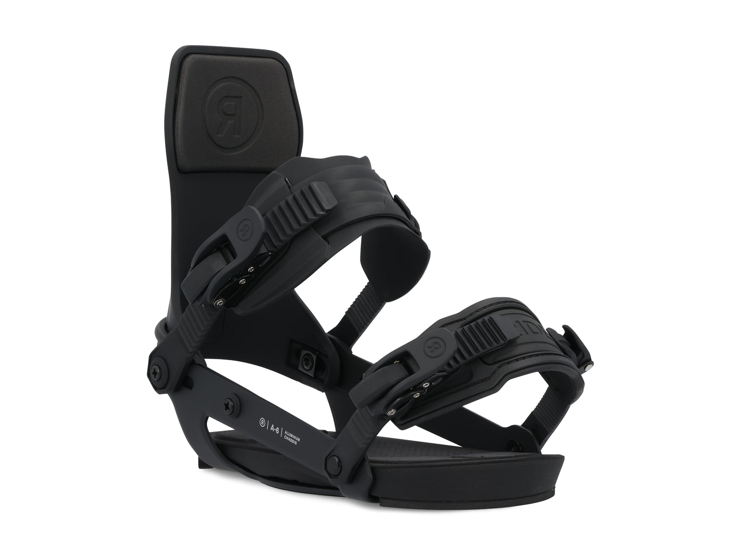 RIDE A-6 Snowboard Bindings 2025 Black