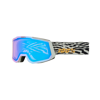 100% SNOWCRAFT Goggle Snow Kano/HiPER® Orange Mirror w/ Bonus HiPER® Pink/Turquoise Mirror