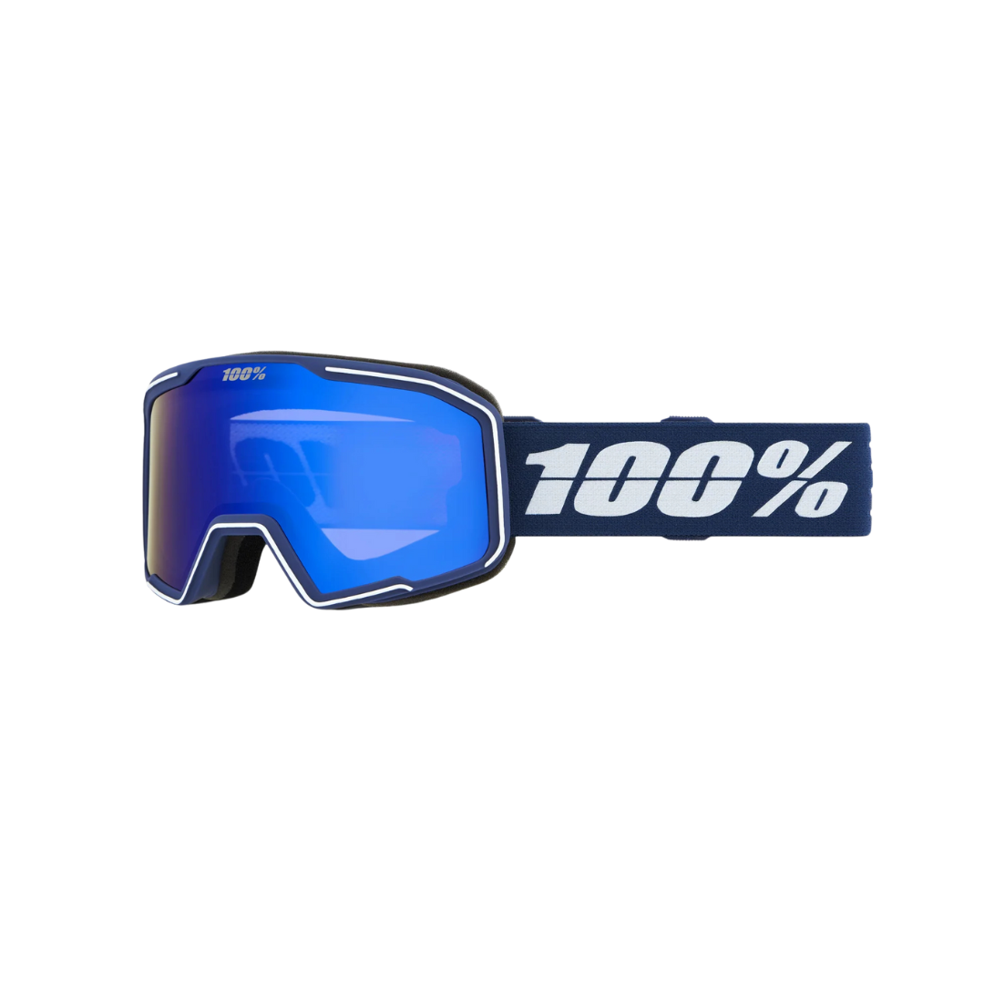 100% VALNOR Goggle Snow Indigo/Blue Mirror