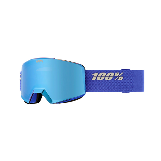 100% NORG Goggle Snow Tarheel/HiPER® Blue Mirror w/ Bonus HiPER® Copper Mirror